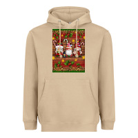 Mushroom christmas gnomes Heavyweight Hoodie - Artiststas