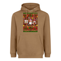 Christmas Gnomes Heavyweight Hoodie | Teevron