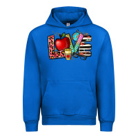 Cobalt love teacher Urban Hoodie - NancyCooperArtShop