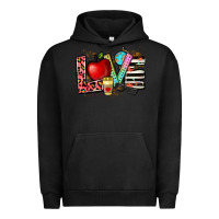 Pigment Black love teacher Urban Hoodie - NancyCooperArtShop