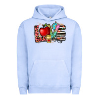 Pigment Grape Ice love teacher Urban Hoodie - NancyCooperArtShop