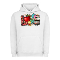 Pigment Lunar Rock love teacher Urban Hoodie - NancyCooperArtShop