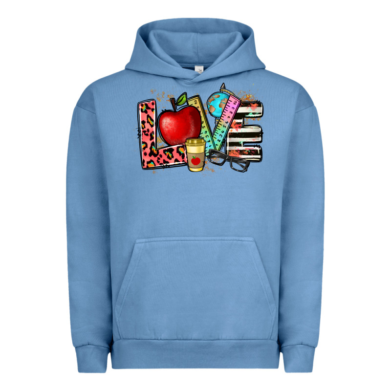 Love Teacher Urban Hoodie by NancyCooperArtShop | Teevron