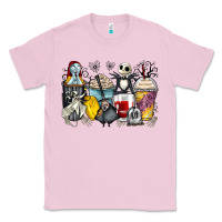 Bubblegum Pink cartoon characters coffee cups Classic Tee - Zillion Design Studio