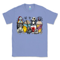 Colony Blue cartoon characters coffee cups Classic Tee - Zillion Design Studio