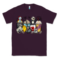 Plum cartoon characters coffee cups Classic Tee - Zillion Design Studio