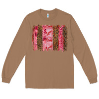 Toasted Coconut valentine's day love brushstrokes Long Sleeve Tee - RanaPortraitStore
