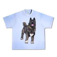 Grape Ice American akita Urban Heavy Tee - RanaPortraitStore