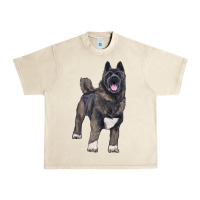 Sandshell American akita Urban Heavy Tee - RanaPortraitStore