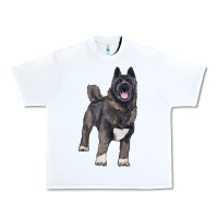 White American akita Urban Heavy Tee - RanaPortraitStore