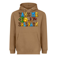 Toasted Coconut take me to the ballpark softball Heavyweight Hoodie - AdoDesignShop