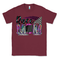 Burgundy race mom Classic Tee - Zillion Design Studio