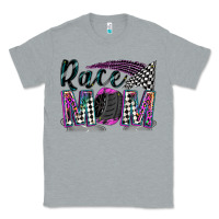 Heather Grey race mom Classic Tee - Zillion Design Studio