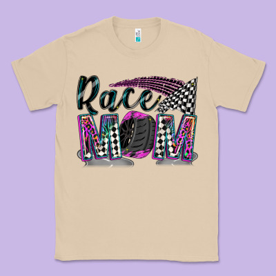 Race Mom Classic Tee Designed By Zillion Design Studio