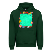 Forest Green school add your own text Urban Hoodie - NancyCooperArtShop
