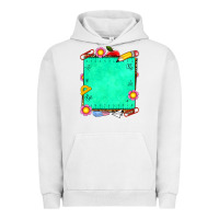 Pigment Lunar Rock school add your own text Urban Hoodie - NancyCooperArtShop