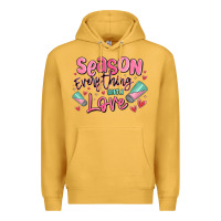 Mustard season everything with love Premium Hoodie - MaliasSmallBusiness