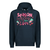Navy season everything with love Premium Hoodie - MaliasSmallBusiness