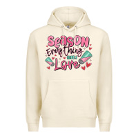 Tofu season everything with love Premium Hoodie - MaliasSmallBusiness