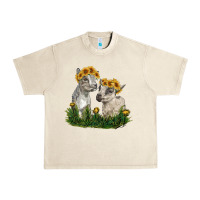 Sandshell baby goats Urban Heavy Tee - RanaPortraitStore
