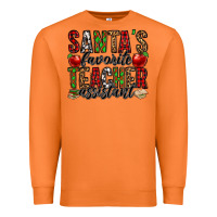 Carrot santa's favorite teacher assistant Premium Sweatshirt - Jasminsmagicworld