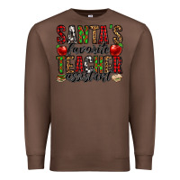 Chestnut santa's favorite teacher assistant Premium Sweatshirt - Jasminsmagicworld