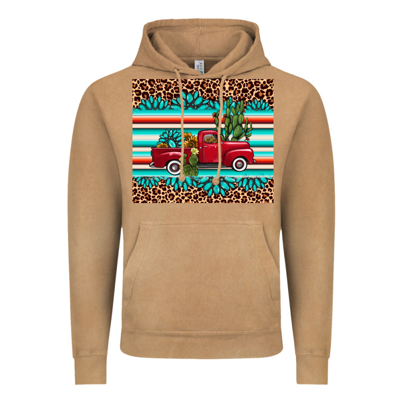 Truck Gemstone Leopard Vintage Hoodie by AdoDesignShop | Teevron