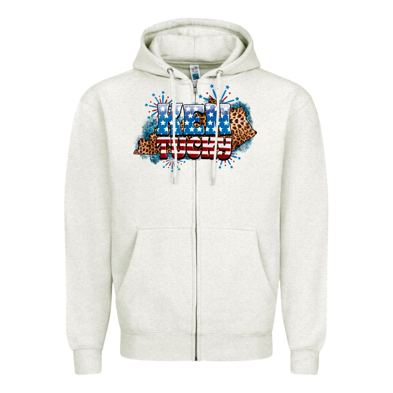 Fourth Of July Kentucky Zipper Hoodie by Neo Western | Teevron