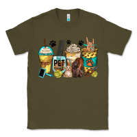 Army Green pet groomer coffee cups Classic Tee - Zillion Design Studio