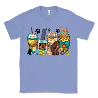 Colony Blue pet groomer coffee cups Classic Tee - Zillion Design Studio
