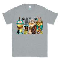 Heather Grey pet groomer coffee cups Classic Tee - Zillion Design Studio