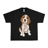 Black beagle Urban Heavy Tee - RanaPortraitStore