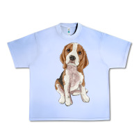 Grape Ice beagle Urban Heavy Tee - RanaPortraitStore