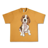 Peanut Butter beagle Urban Heavy Tee - RanaPortraitStore
