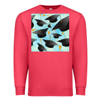 Cardinal graduation cap seamless pattern Premium Sweatshirt - BundleAndBundleShop