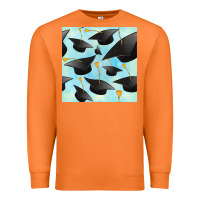 Carrot graduation cap seamless pattern Premium Sweatshirt - BundleAndBundleShop