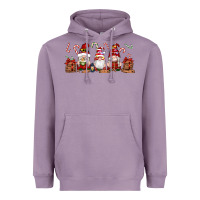 Lavender Christmas Gnomes Heavyweight Hoodie - Artiststas