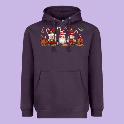 Christmas Gnomes Heavyweight Hoodie Designed By Artiststas