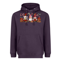 Plum Christmas Gnomes Heavyweight Hoodie - Artiststas