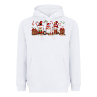 White Christmas Gnomes Heavyweight Hoodie - Artiststas