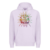 Lilac not by my strength but his Premium Hoodie - MaliasSmallBusiness