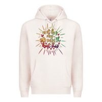 Pale Pink not by my strength but his Premium Hoodie - MaliasSmallBusiness