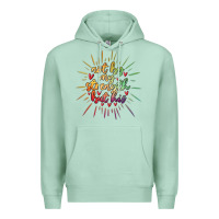 Seafoam not by my strength but his Premium Hoodie - MaliasSmallBusiness