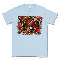 Dusty Blue christmas football Classic Tee - RanaPortraitStore