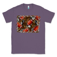 Lavender christmas football Classic Tee - RanaPortraitStore