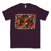 Plum christmas football Classic Tee - RanaPortraitStore