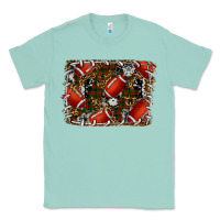 Seafoam christmas football Classic Tee - RanaPortraitStore
