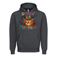 Smoke howdy pumpkin Zipper Hoodie - CowhideDigitalArt