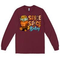 Burgundy spice spice baby Long Sleeve Tee - Zillion Design Studio