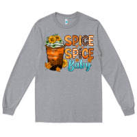Heather Grey spice spice baby Long Sleeve Tee - Zillion Design Studio